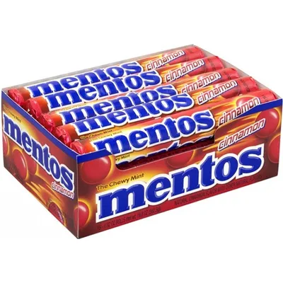 Mentos Cinnamon Flavored Candy 15x 1.32oz Counts