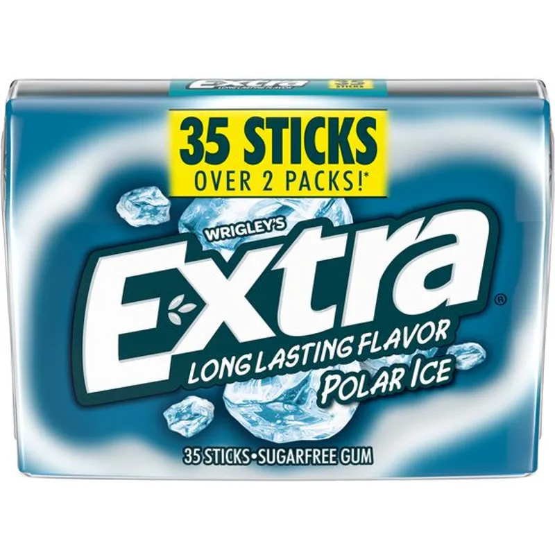 Wrigleys Extra Sugarfree Gum Polar Ice view 1