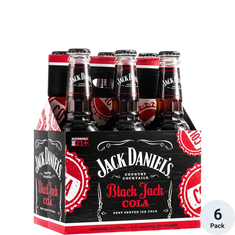 Jack Daniels Country Cocktails Black Jack Cola view 1