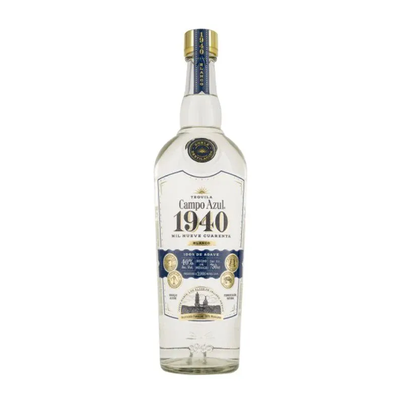 Campo Azul 1940 Blanco Tequila view 1