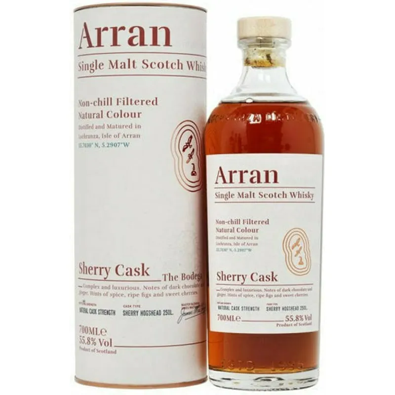The Arran Malt Distillery Sherry Cask Single Malt Scotch Whisky view 1