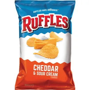 Ruffles Cheddar & Sour Cream Bag