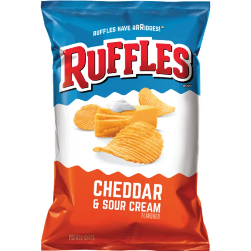 Ruffles Cheddar & Sour Cream Bag view 1