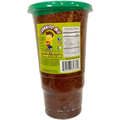Cubanito Mix Michelada Lemon Flavor 5.53 oz Cup