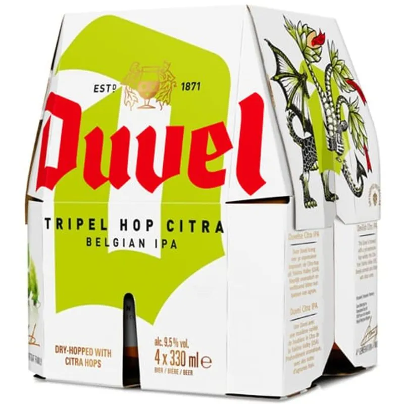 Duvel Tripel Hop Citra Belgian IPA view 1