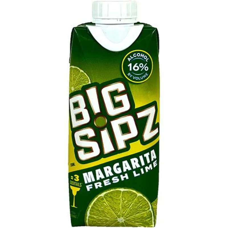 Big Sipz Margarita Frech Lime Malt Beverage view 1