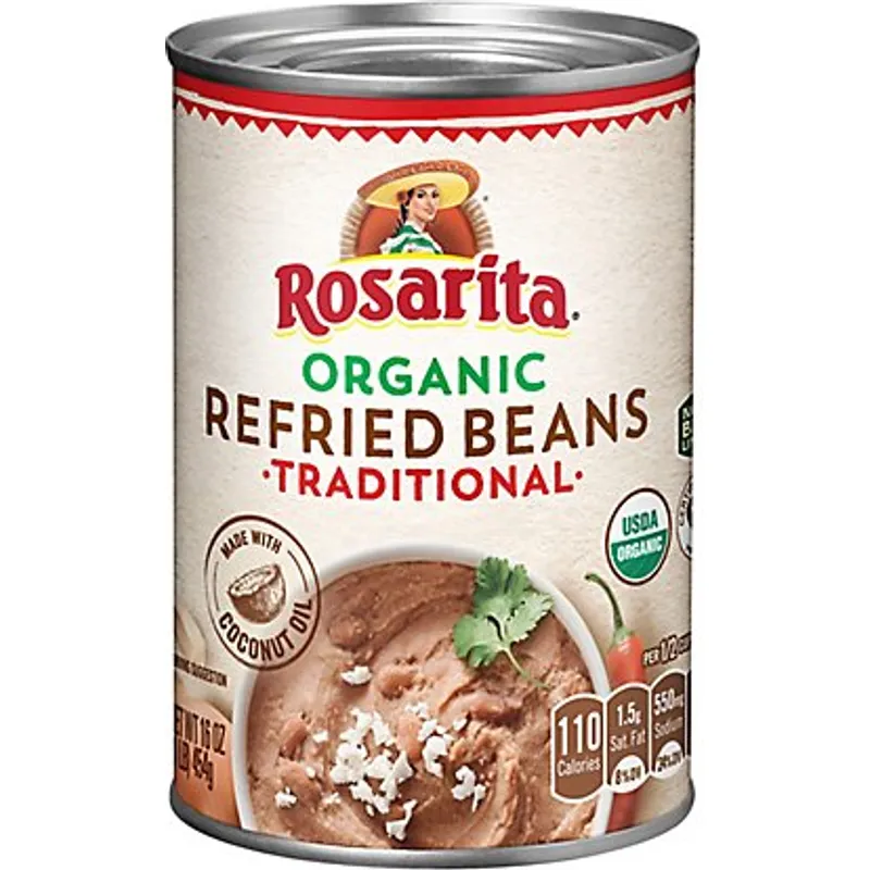 Rosarita Organic Refried Beans view 1