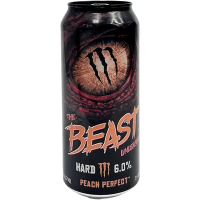 Monster Brewing Peach Perfect 12 oz can