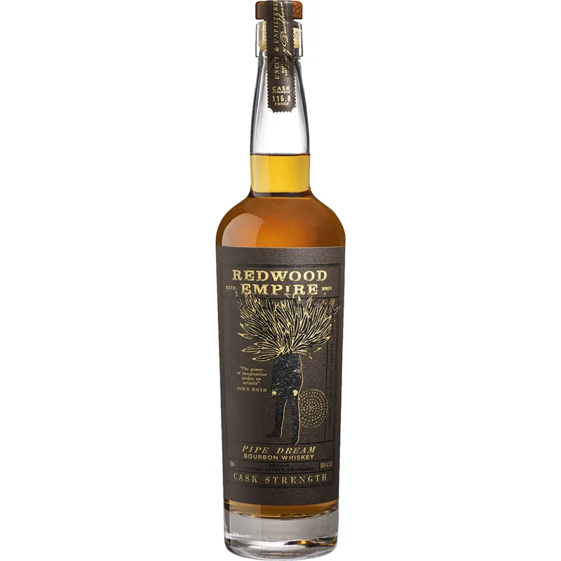 Redwood Empire Pipe Dream Cask Strength Bourbon Whiskey view 1