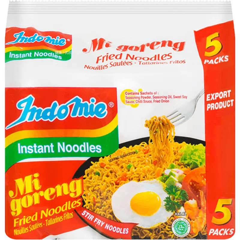 Indomie Mi Goreng Instant Stir Fry Noodles Halal Certified Original Flavor view 1