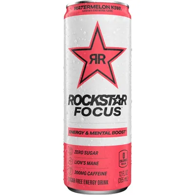 Rockstar Focus Watermelon Kiwi Energy Drink