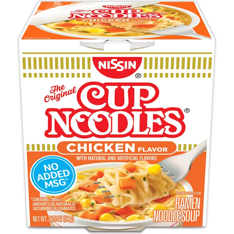 Nissin Chicken Flavor Cup Noodles Ramen view 1