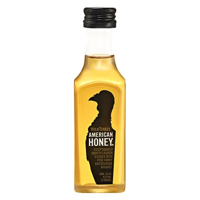Wild Turkey American Honey 12-pack (12 x 50 mL) — 600 mL