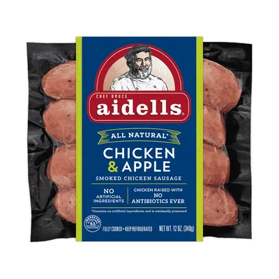 Aidells Smoked Chicken & Apple Sausage 12 oz
