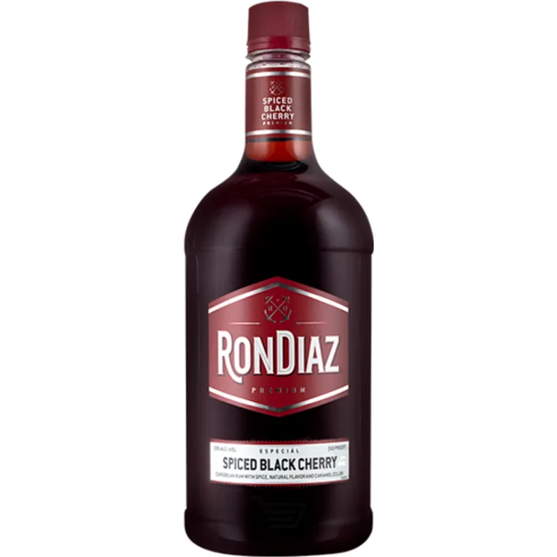 Rondiaz Spiced Black Cherry Rum view 1