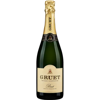 Gruet Methode Champendise Brut Chardonnay - Pinot Noir Sparkling Wine 750mL