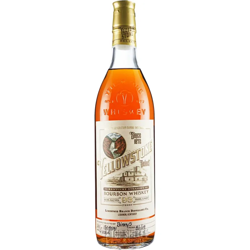 Yellowstone Select Single Barrel Kentucky Straight Bourbon Whiskey view 1