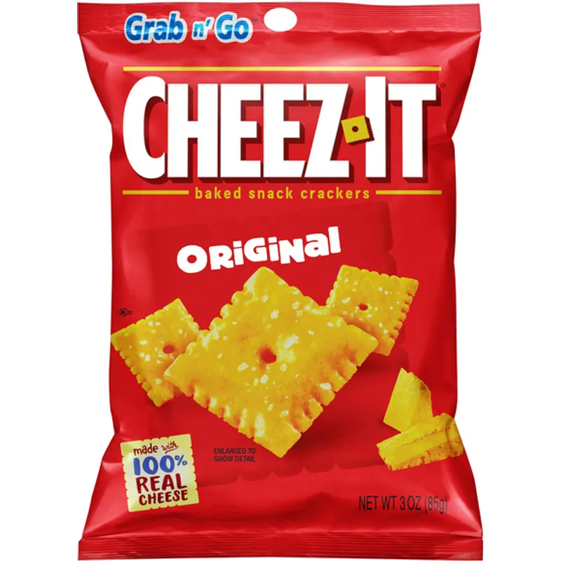 Cheez-It Baked Snack Crackers Original - Grab n' Go view 1