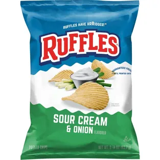 Ruffles Sour Cream & Onion Potato Chips