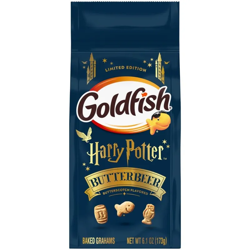 Pepperidge Farm Goldfish Harry Potter Butterbeer Butterscotch Flavored Baked Grahams view 1