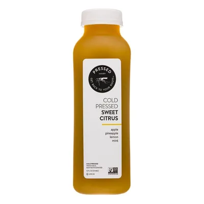 Pressed Juicery Sweet Citrus Cold Pressed Juice 12 oz