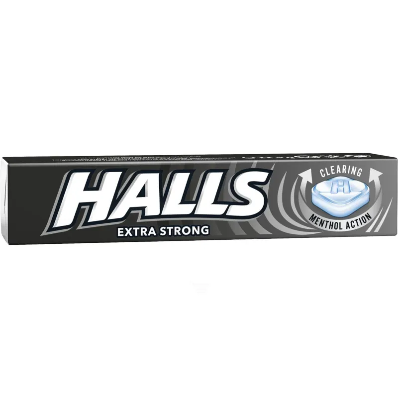 HALLS Extra Strong Menthol Flavour Cough Drops view 1