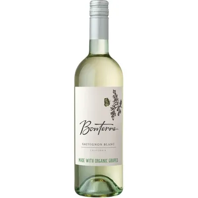 Bonterra Organic Grapes Sauvignon Blanc 750mL