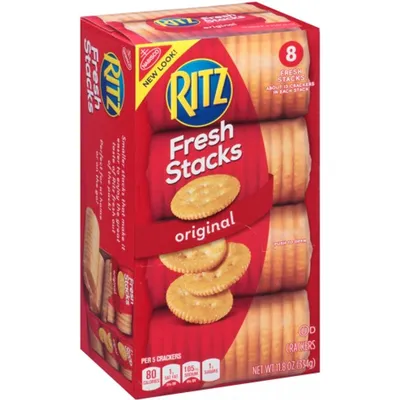 Nabisco Ritz Fresh Stacks Crackers Original 11.8 oz Box