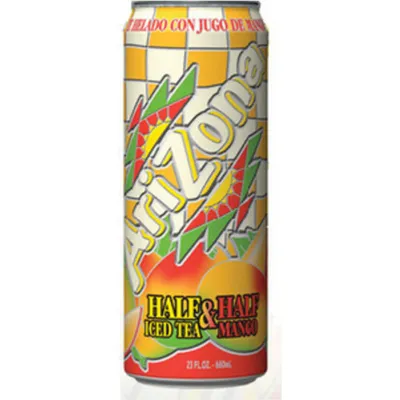 Arizona Half & Half Iced Tea Mango 23oz
