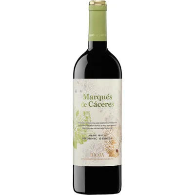 Marques De Caceres Rioja Made With Organic Grapes 2014 750mL Bottle