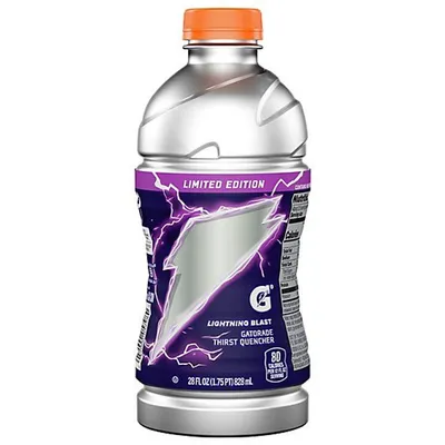 Gatorade Lightning Blast Thirst Quencher 28 oz Bottle