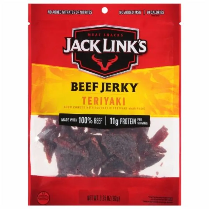 Jack Link's Duos Original and Teriyaki Beef Jerky Bag view 1