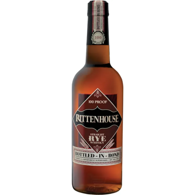 Rittenhouse Straight Rye Whiskey Bottled-in-Bond view 1