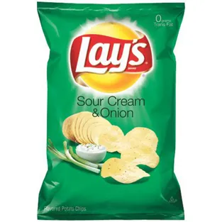 Lays Potato Chips Sour Cream & Onion