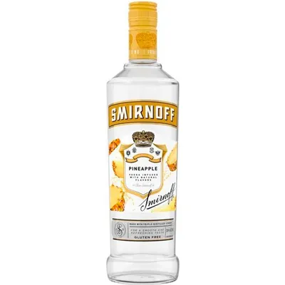 Smirnoff Twist of Pineapple Vodka 750mL