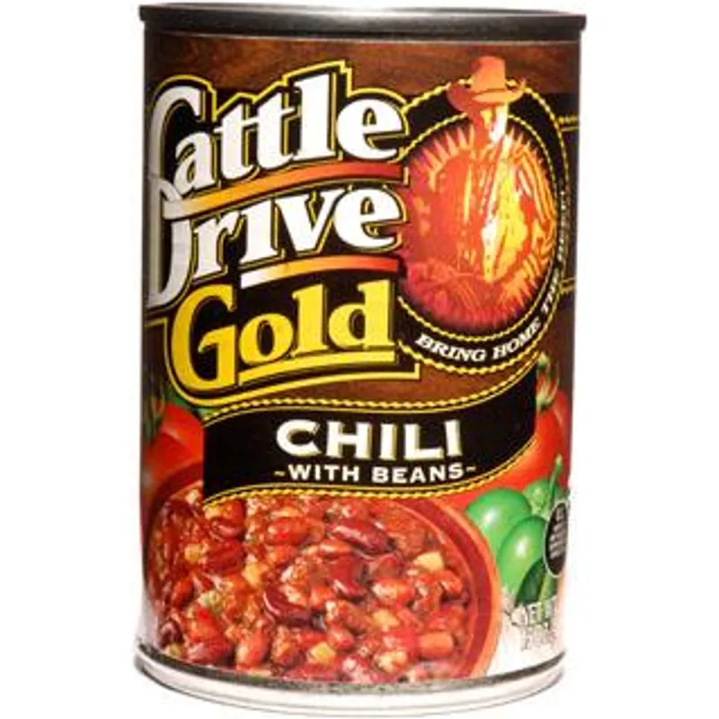 Cattle Drive Gold Beef Chili with Beans Con Carne view 1