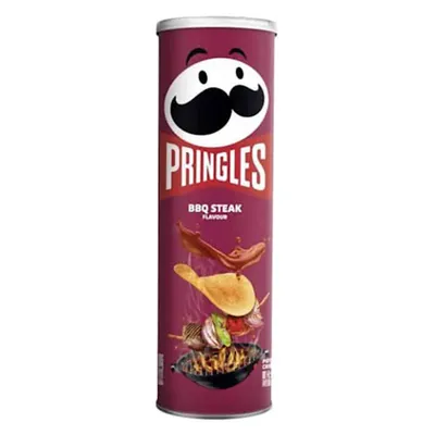 Pringles BBQ Steak Flavor 110g Can