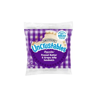 Smucker's Uncrustables Peanut Butter & Grape Jelly Sandwich