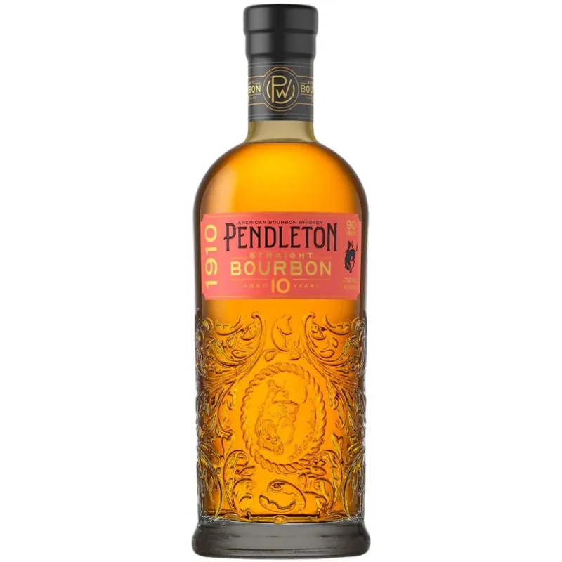 Pendleton 1910 10 Year Straight Bourbon Whiskey view 1