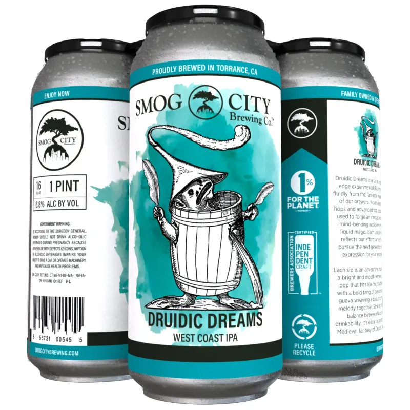 Smog City Druidic Dreams IPA view 1
