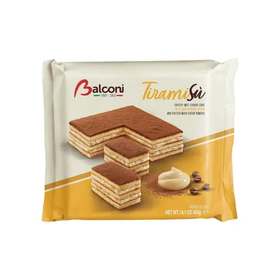 Balconi Tiramisu Cake 400g Box