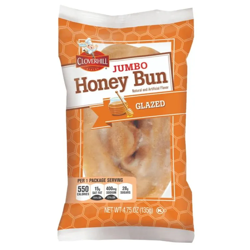 Cloverhill Jumbo Honey Bun Glazed view 1