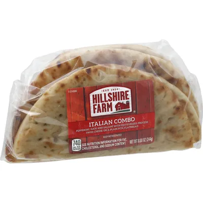 Hillshire Farm Flatbread Italian Combo 8.6oz Bag