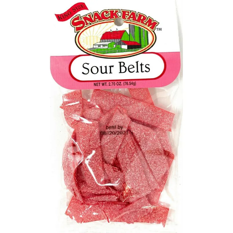 Snack Farm Strawberry Flavored Sour Belts view 1