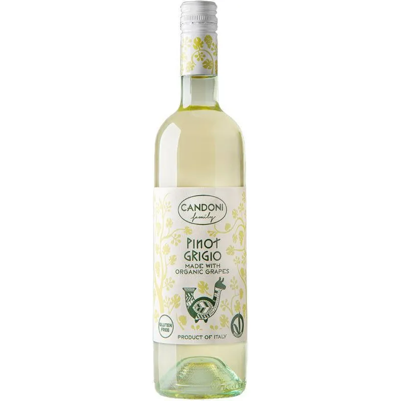 Candoni Green Veneto Organic Grapes Pinot Grigio view 1