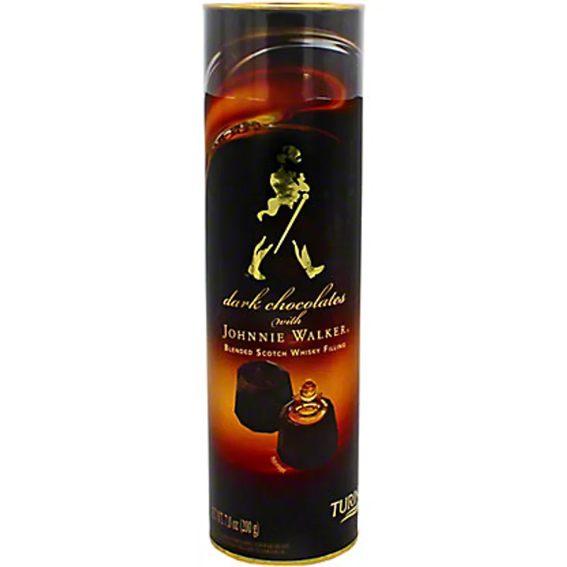 Turin Johnnie Walker Dark Chocolate Tube view 1