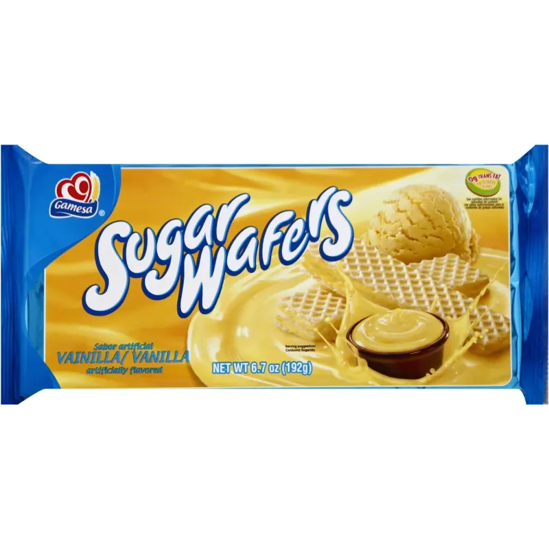 Gamesa Vanilla Sugar Wafers view 1