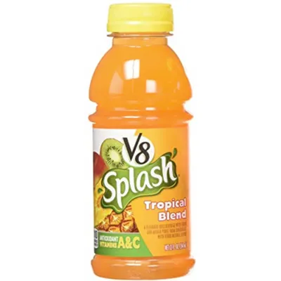 V8 Splash Tropical Blend 16oz Plastic Bottle