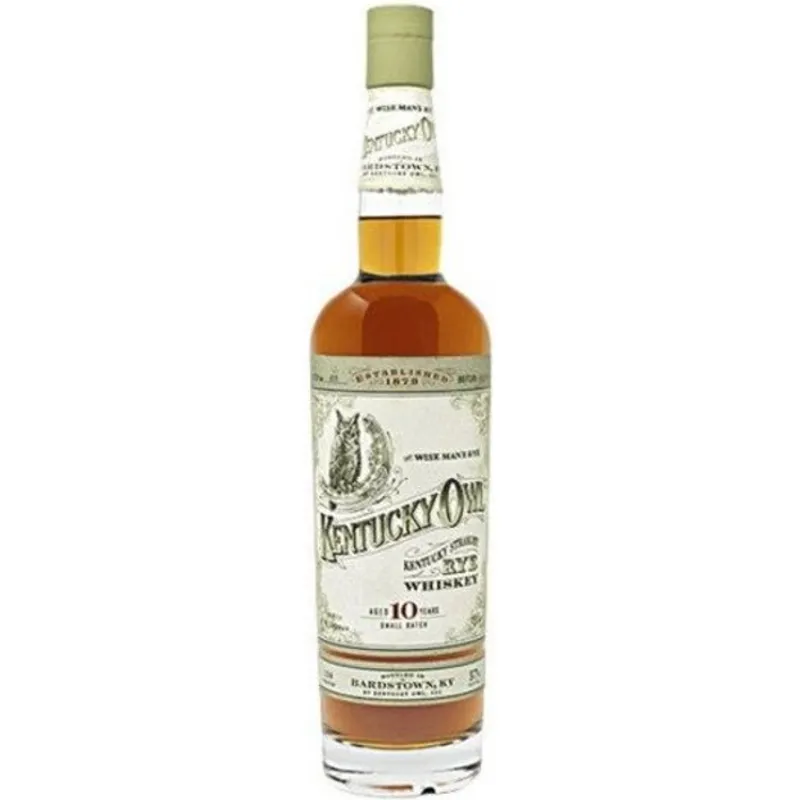 Kentucky Owl Kentucky Straight Rye Whiskey Batch No. 4 10 Year view 1