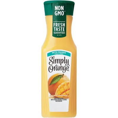 Simply Orange with Mango 11.5 oz Bottle